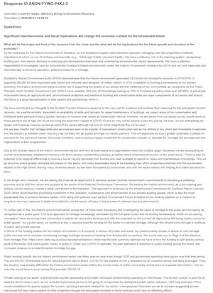 Front cover of External Consultation: Call for Views - Advisory Group on Economic Recovery